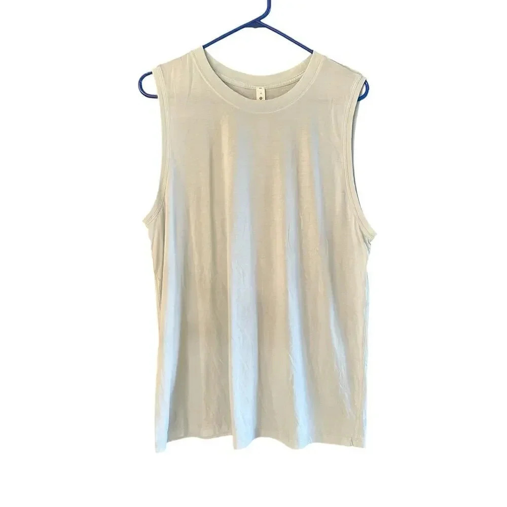 Lululemon light blue women’s muscle Tank Top Size 10